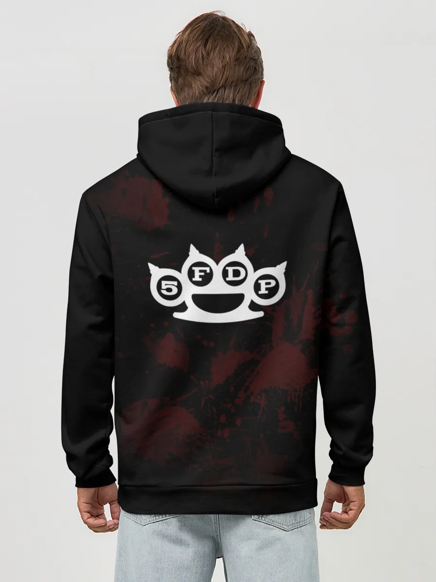 Худи мужской база хлопок / Five Finger Death Punch