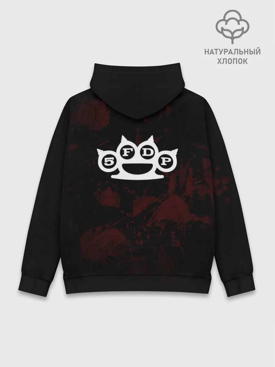 Худи мужской база хлопок / Five Finger Death Punch