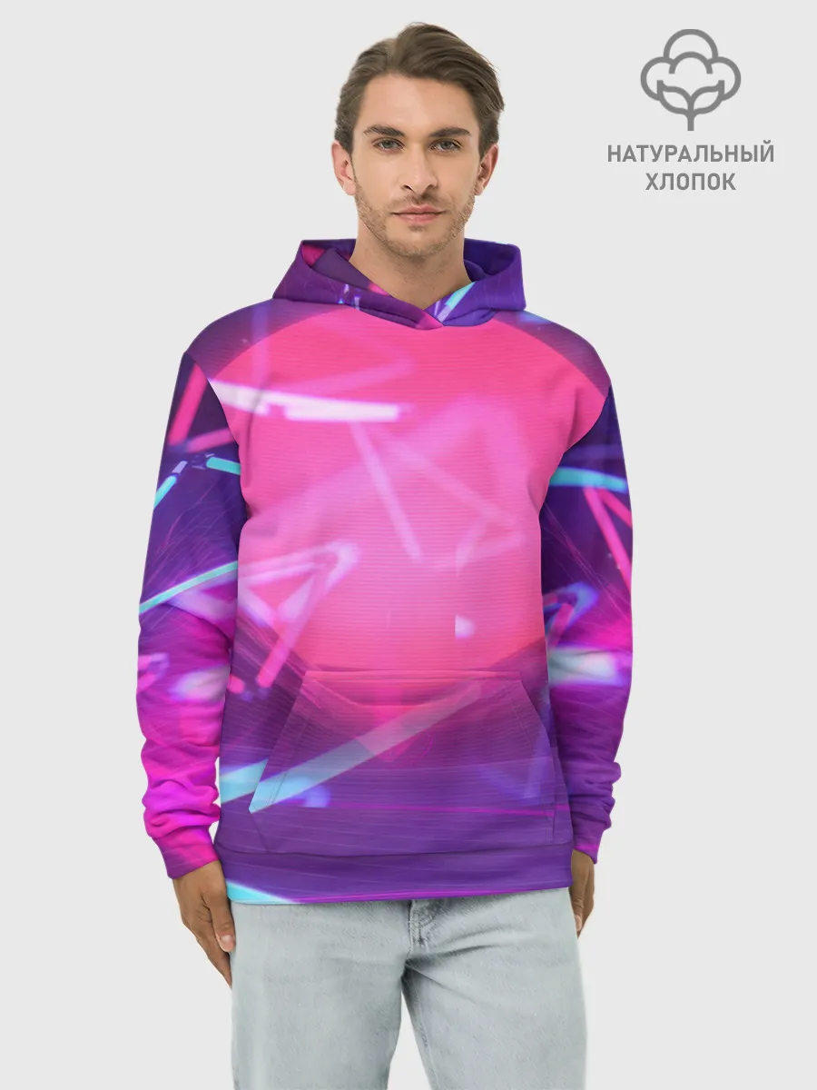 Худи мужской база хлопок / IN DA CLUB!