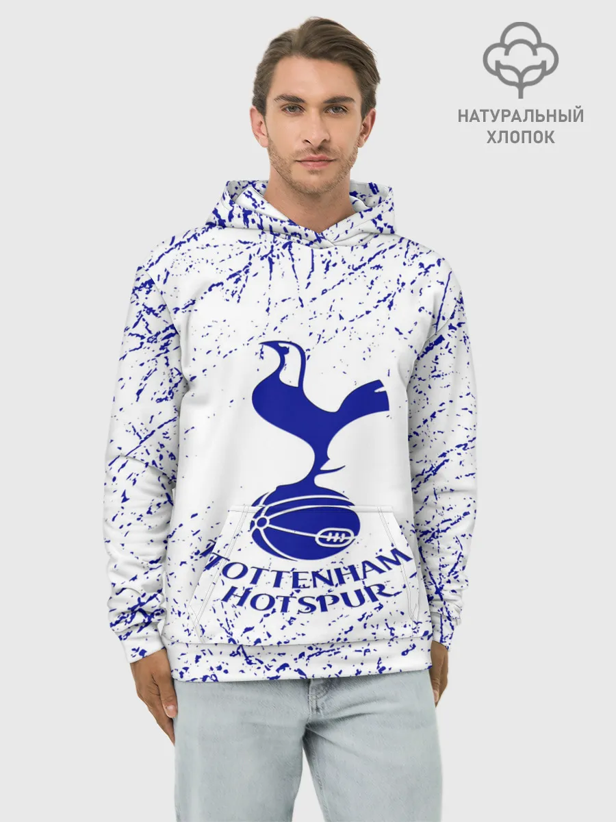 Худи мужской база хлопок / tottenham.