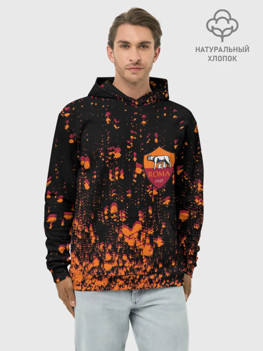 Худи мужской база хлопок / Roma.