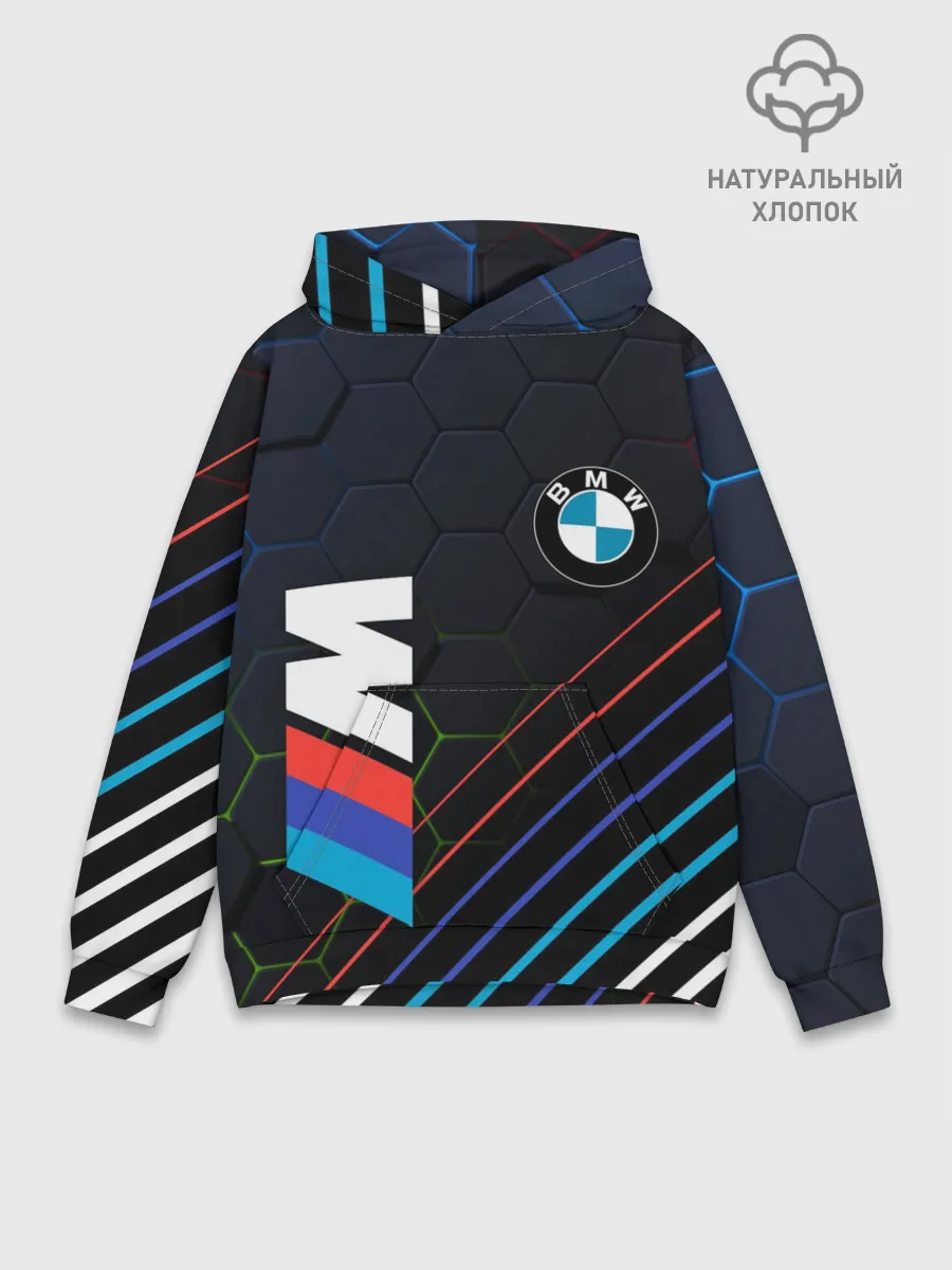 Худи мужской база хлопок / BMW / БМВ / M COMPETITION