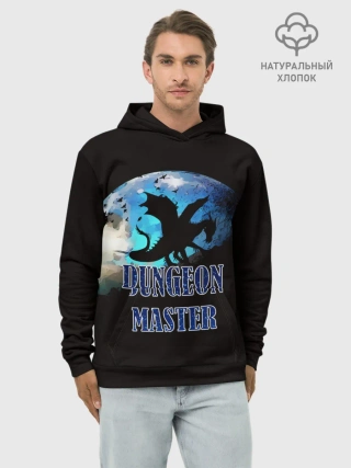 Худи мужской база хлопок / Dungeon Master