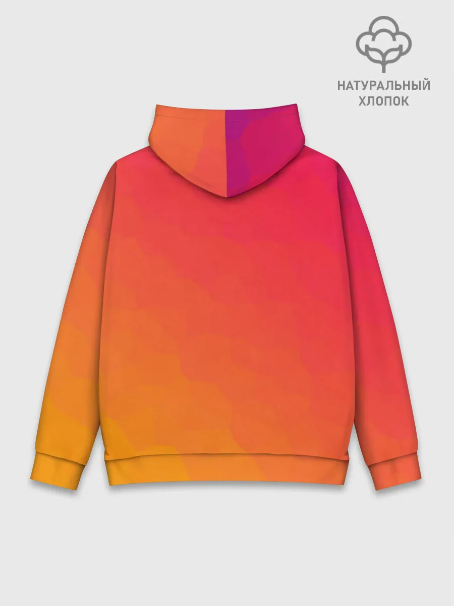 Худи мужской база хлопок / Градиент