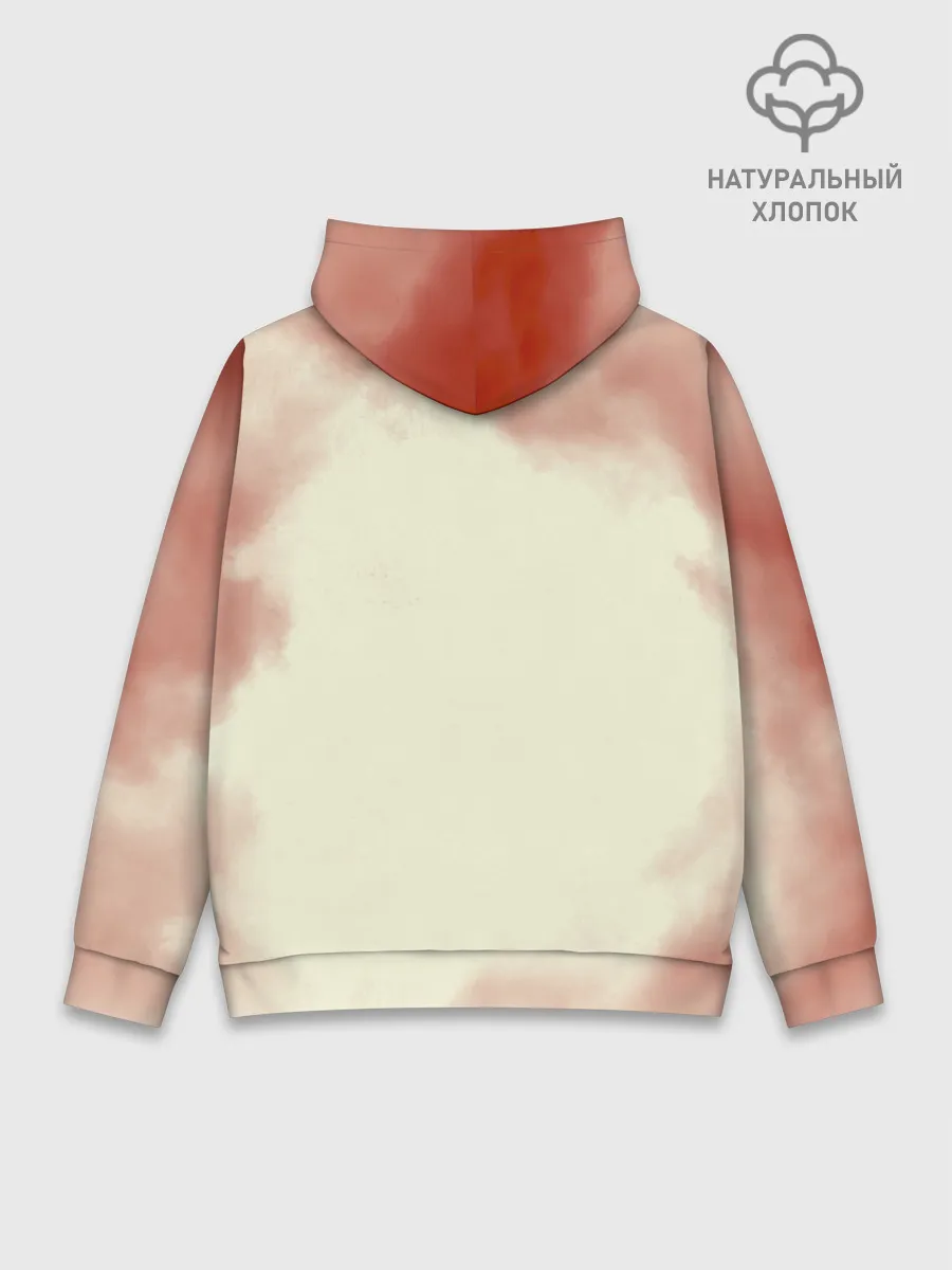 Худи мужской база хлопок / Кенджиро Ренгоку Kimetsu no Yaiba