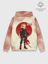 Худи мужской база хлопок / Кенджиро Ренгоку Kimetsu no Yaiba