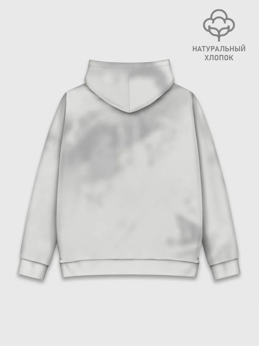 Худи мужской база хлопок / Аста и Секре Чёрный клевер