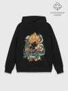 Худи мужской база хлопок / Dragon Ball. Retro Style