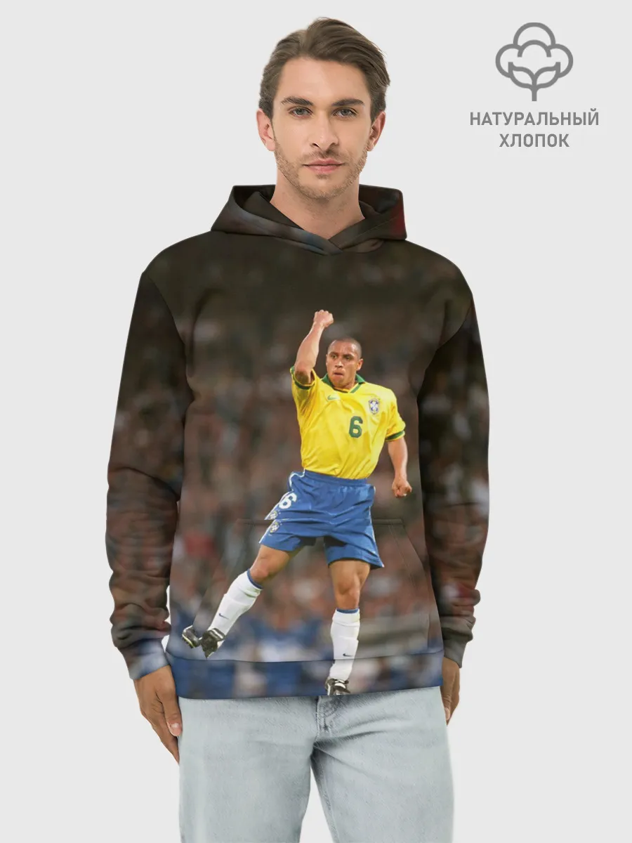 Худи мужской база хлопок / Роберто Карлос