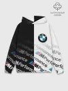 Худи мужской база хлопок / BMW / M PERFORMANCE ГРАДИЕНТ