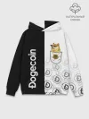 Худи мужской база хлопок / DOGECOIN / DOGE / КАРМАН