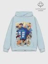 Худи мужской база хлопок / My little pony x Doctor Who