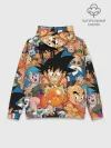 Худи мужской база хлопок / Dragon Ball