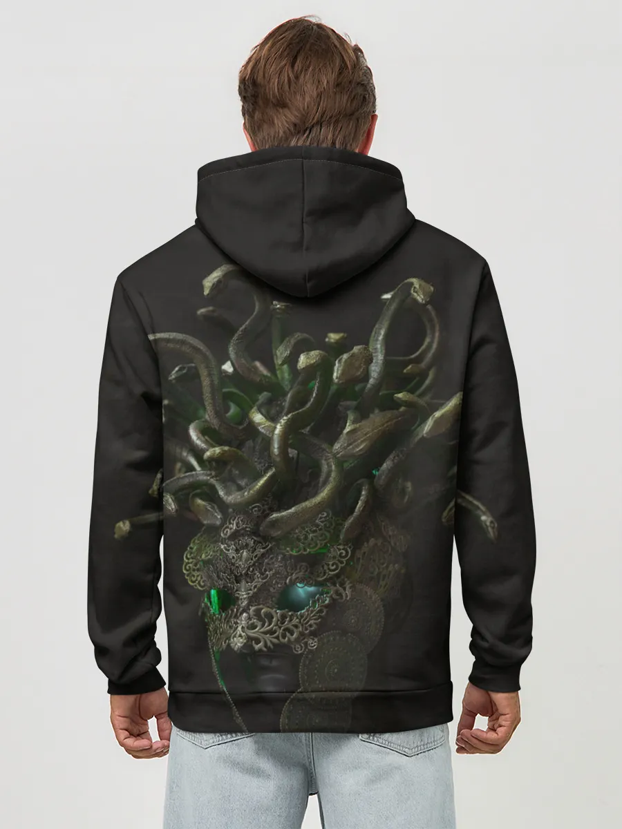 Худи мужской база хлопок / Медуза Горгона | Эвриала