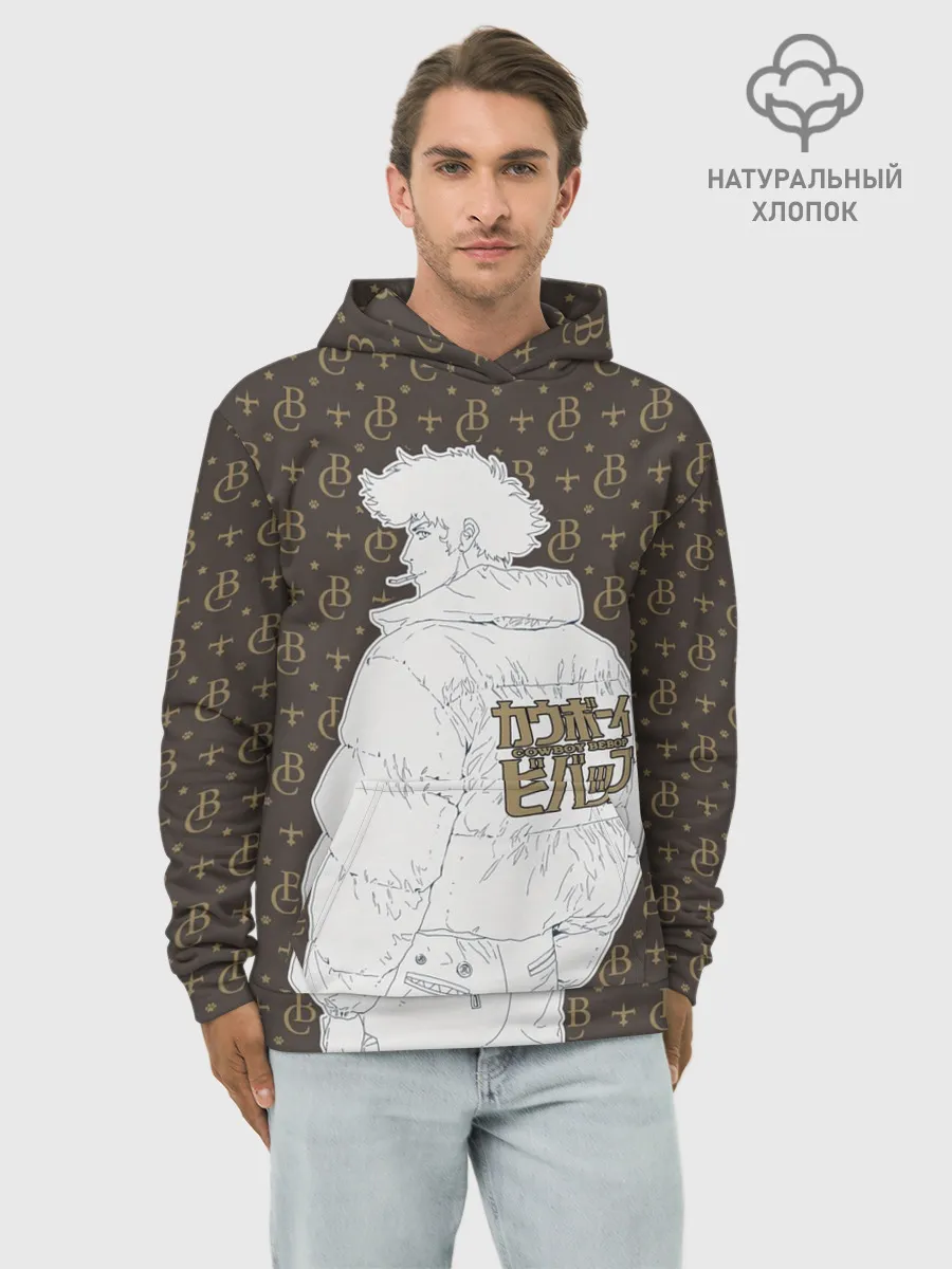 Худи мужской база хлопок / Cowboy Bebop fashion