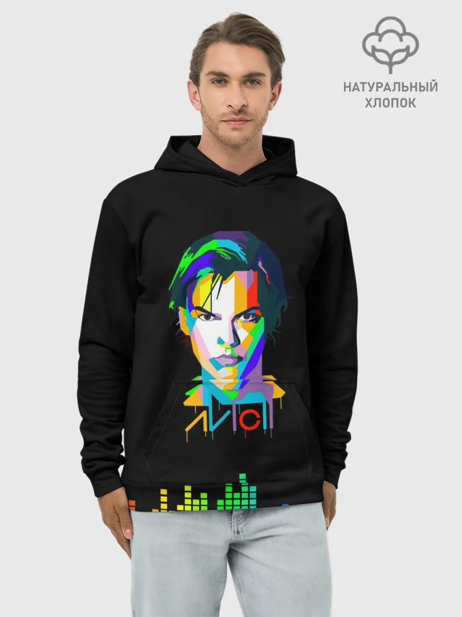 Худи мужской база хлопок / Авичи | Avicii