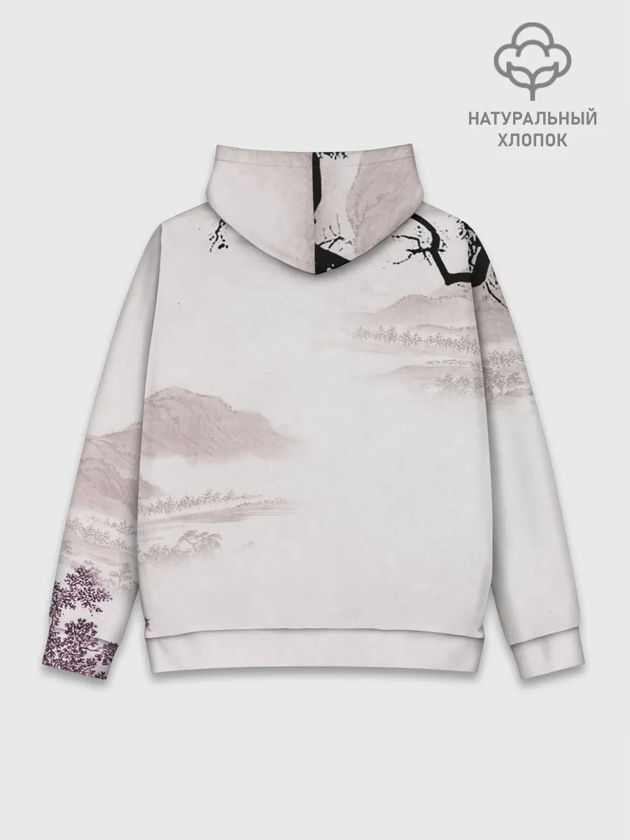 Худи мужской база хлопок / Кенджиро Ренгоку Kimetsu no Yaiba