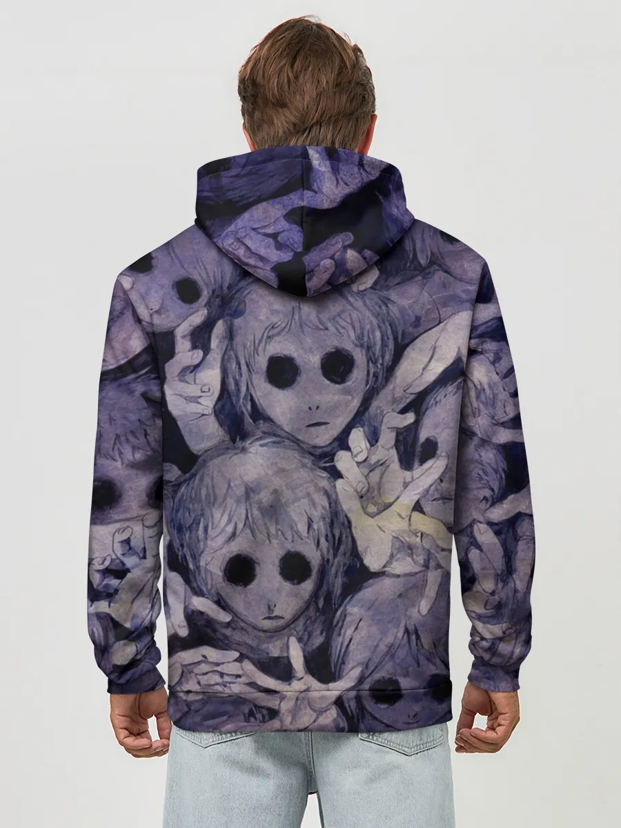 Худи мужской база хлопок / Бедные души