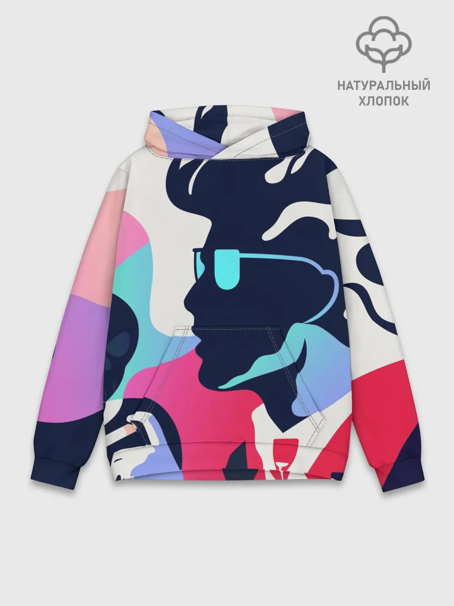 Худи мужской база хлопок / Персонаж