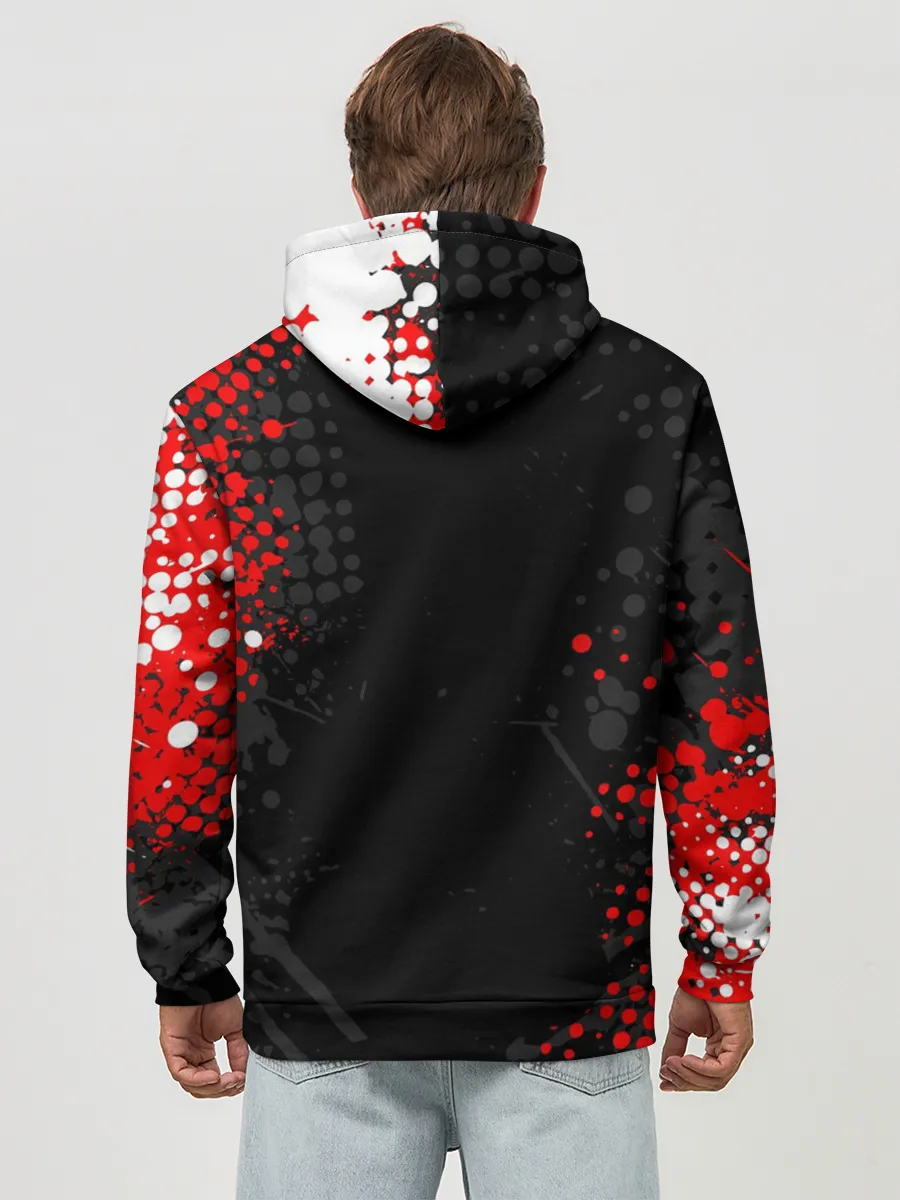 Худи мужской база хлопок / ЗЛАТАН ИБРАГИМОВИЧ / ZLATAN