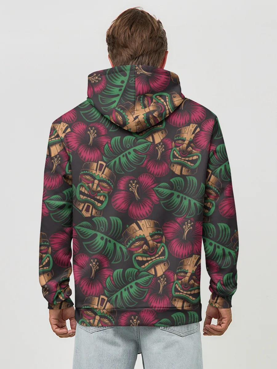 Худи мужской база хлопок / Маска