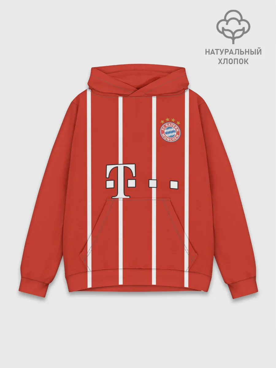 Худи мужской база хлопок / Роберт Левандовски 9