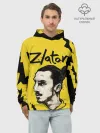 Худи мужской база хлопок / ЗЛАТАН ИБРАГИМОВИЧ / ZLATAN