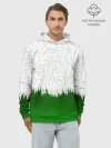 Худи мужской база хлопок / GREEN POWER