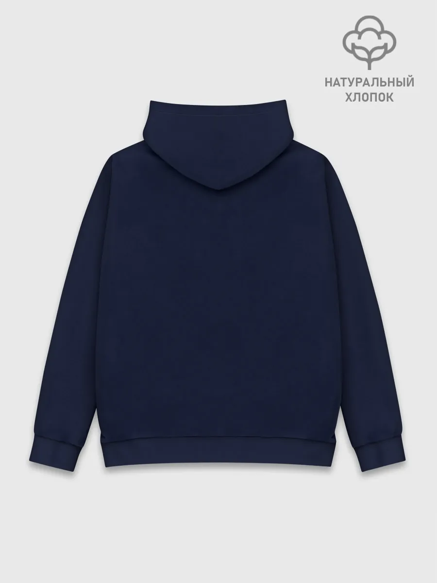 Худи мужской база хлопок / Лионель Месси | Барселона | 10