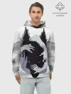 Худи мужской база хлопок / ВОЛК | WOLF