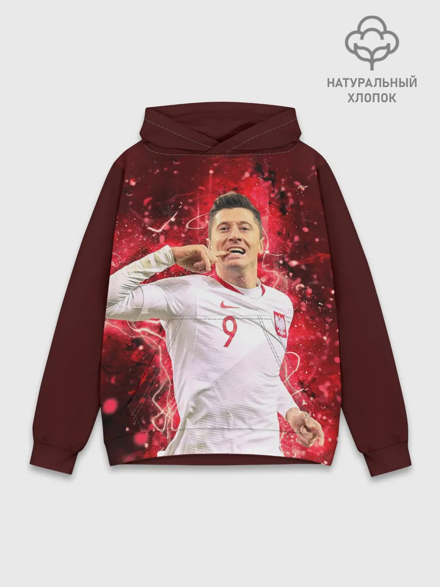 Худи мужской база хлопок / Lewandowski | Левандовски | 9