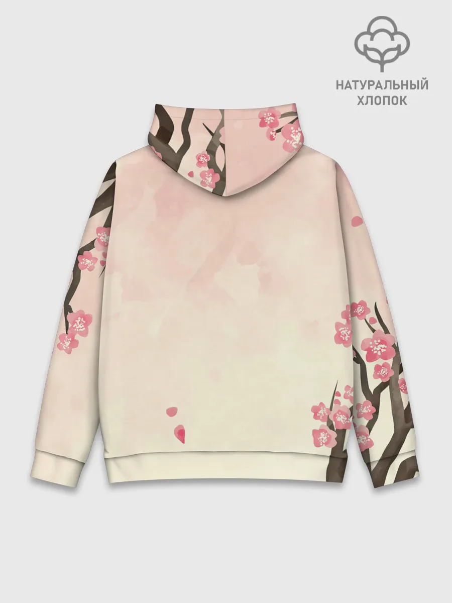 Худи мужской база хлопок / АСТА сакура | Black Clover