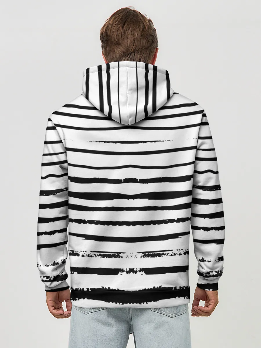 Худи мужской база хлопок / СЕВЕРНЫЙ ФЛОТ ТЕЛЬНЯШКА ВМФ