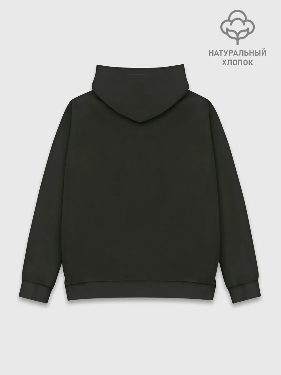 Худи мужской база хлопок / Bhad Bhabie Trust me