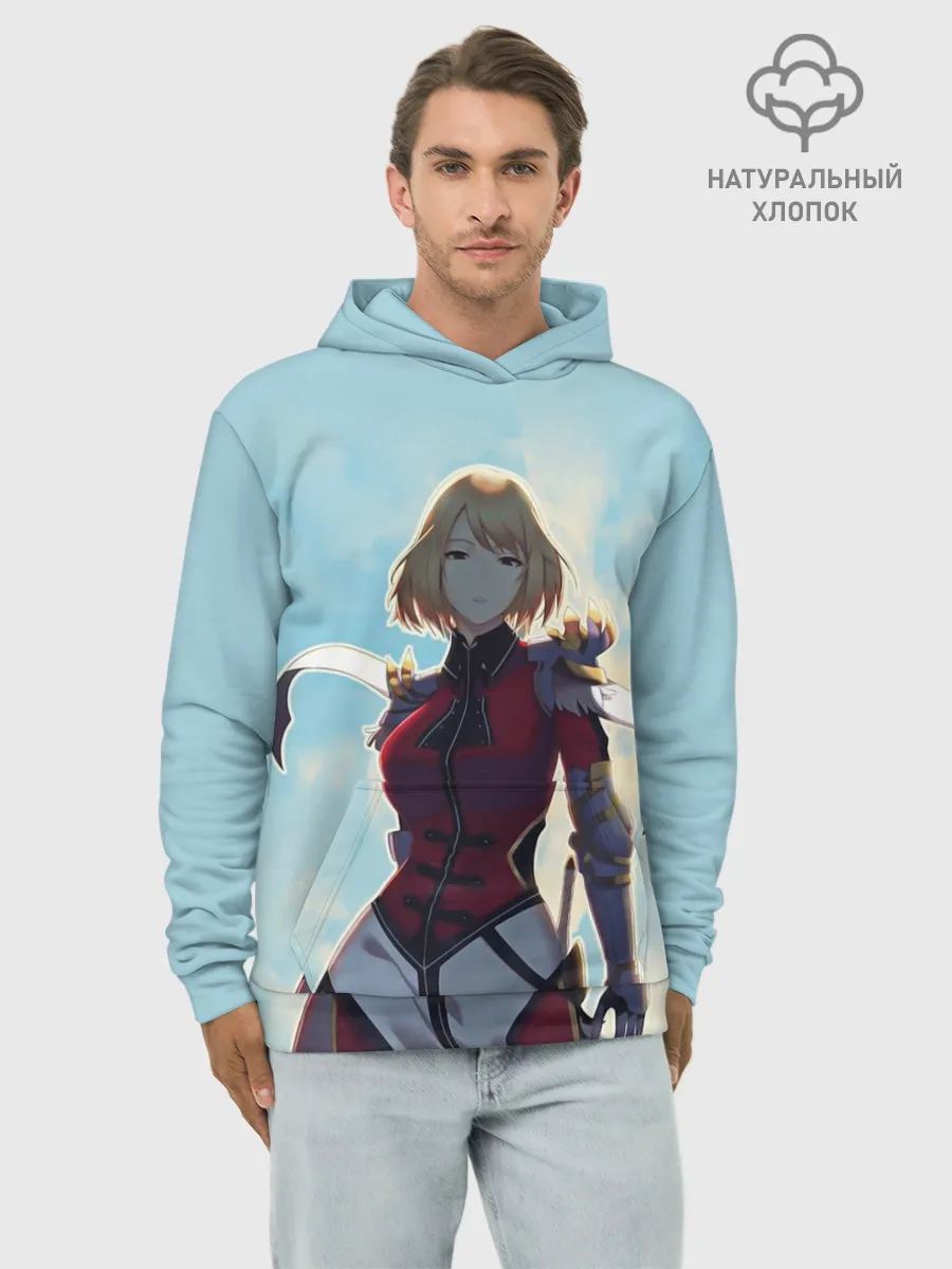 Худи мужской база хлопок / Cha Hae-In