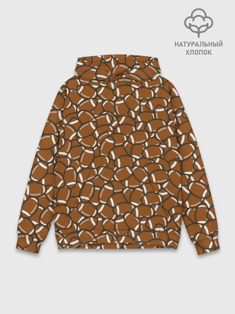 Худи мужской база хлопок / Регби