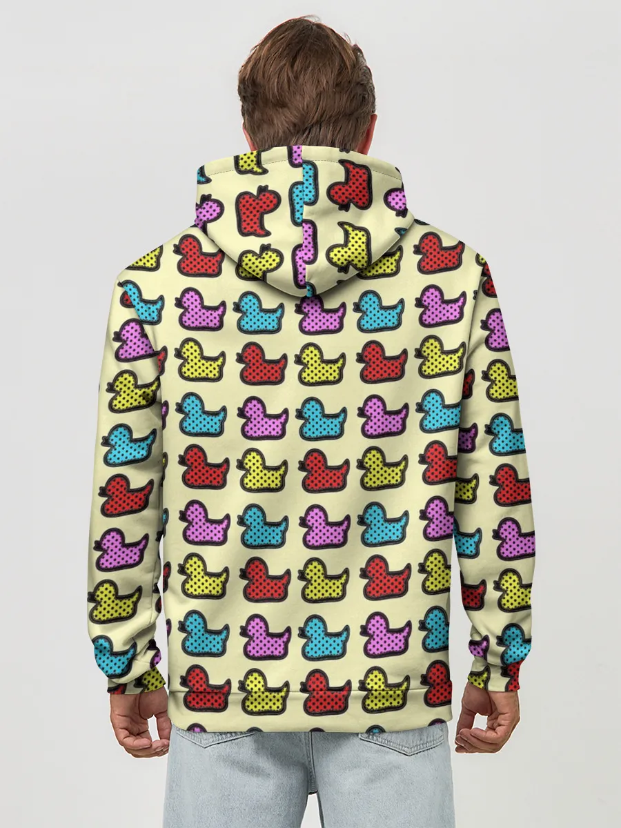 Худи мужской база хлопок / Утиный фон | Утки | Ducks