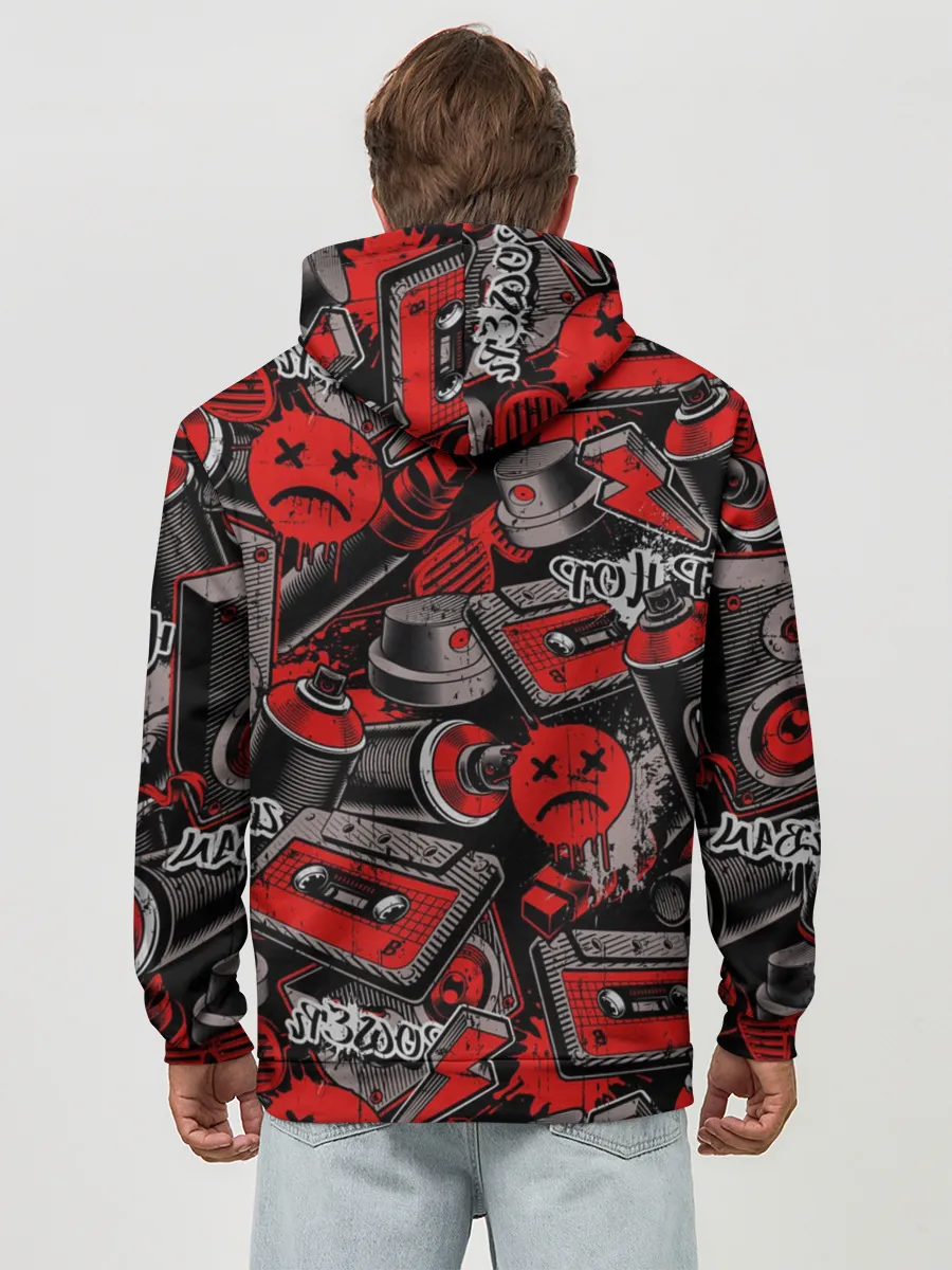 Худи мужской база хлопок / Hip hop Urban style