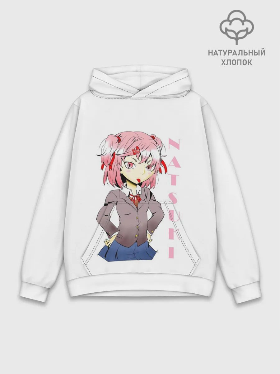 Худи мужской база хлопок / Doki Doki NATSUKI