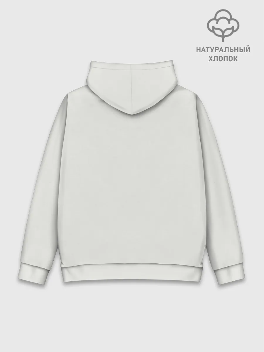 Худи мужской база хлопок / акула в свитере