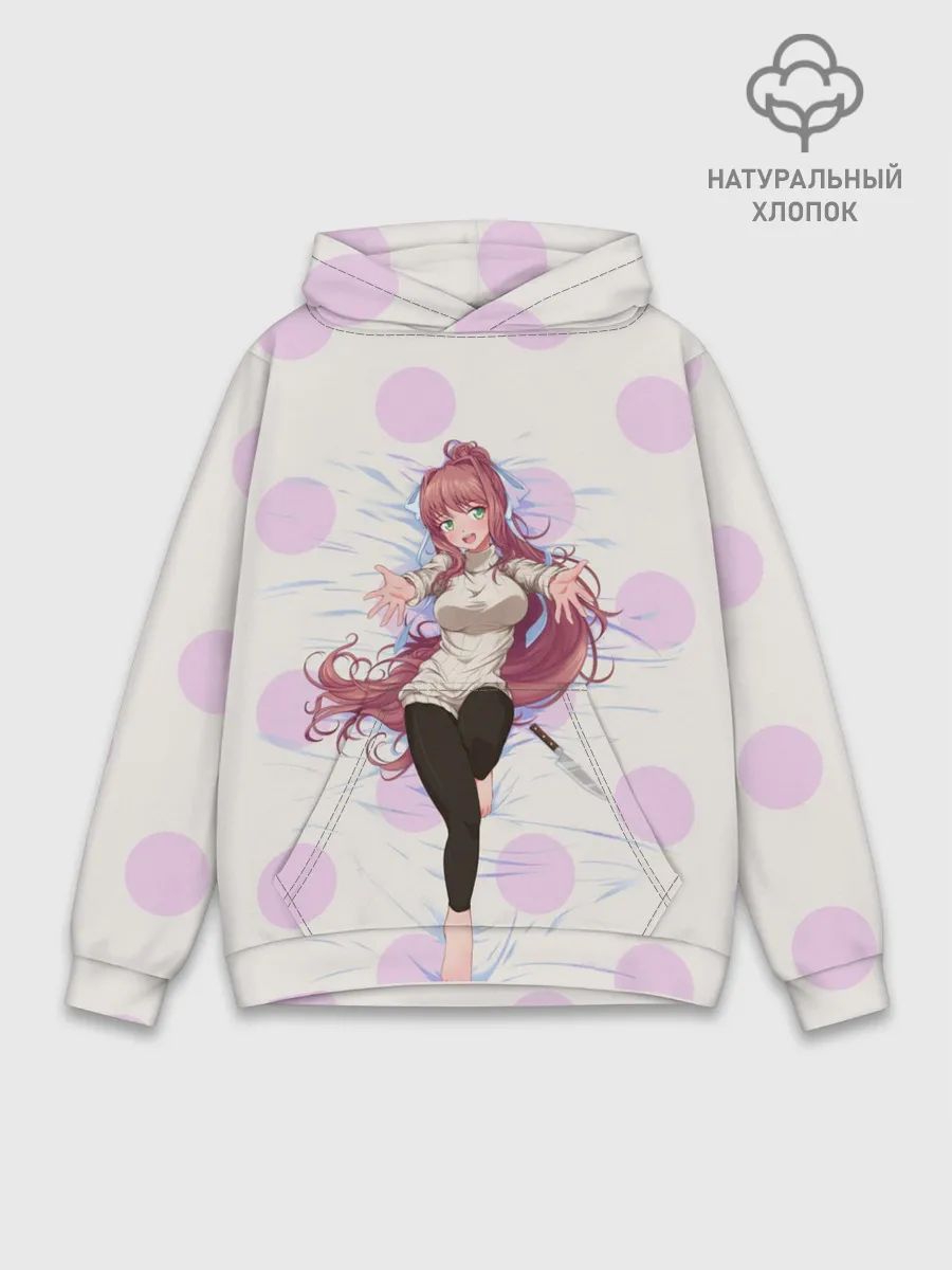 Худи мужской база хлопок / Doki Doki | Monika | Моника