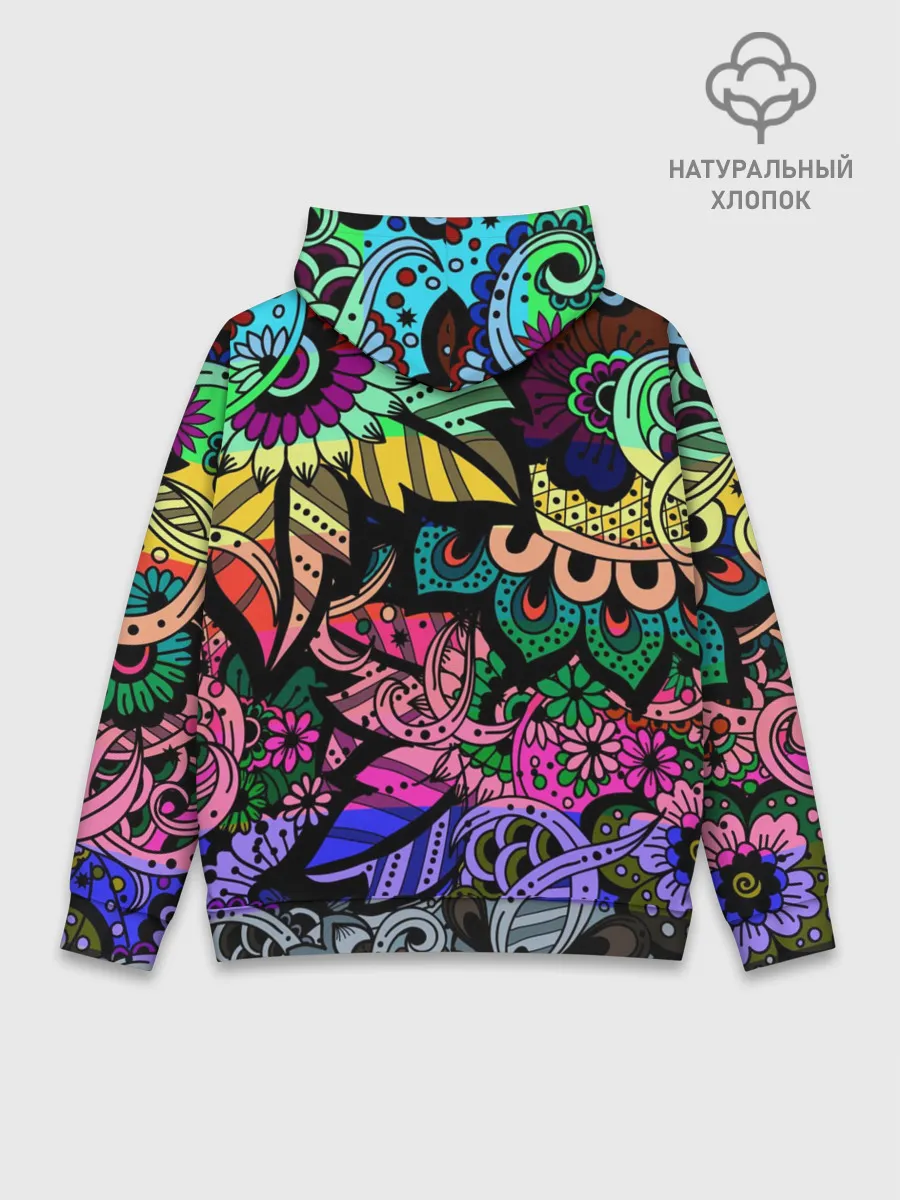Худи мужской база хлопок / АЛОХА ГАВАЙИ | ALOHA HAWAII