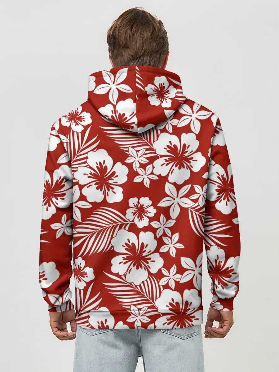 Худи мужской база хлопок / ALOHA HAWAII | АЛОХА ГАВАЙИ