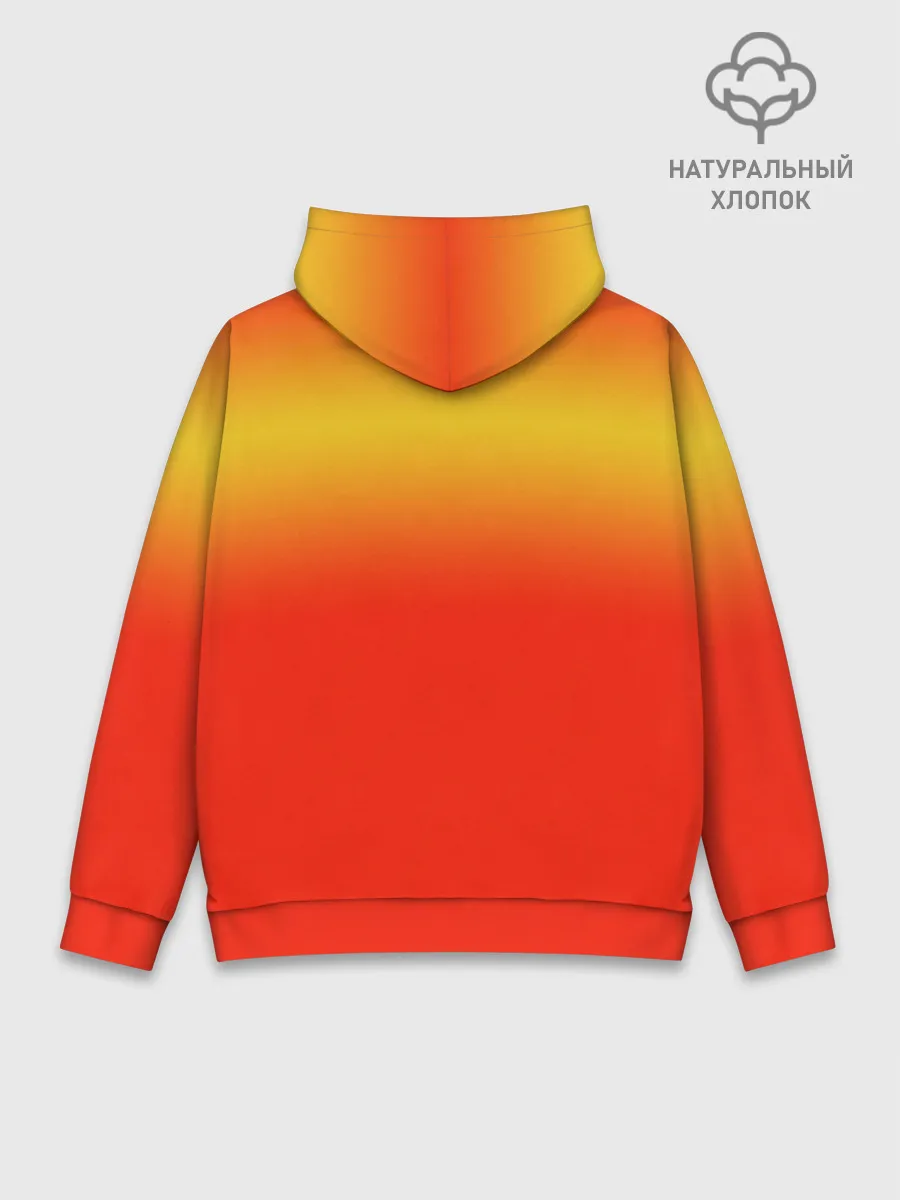 Худи мужской база хлопок / Крутой футбол. Дейвис