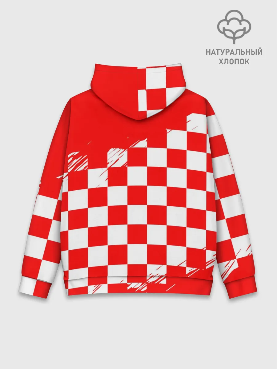 Худи мужской база хлопок / ЛУКА МОДРИЧ / LUKA MODRIC