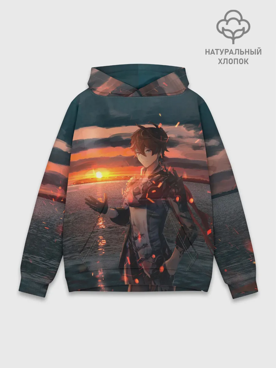 Худи мужской база хлопок / Tartaglia art