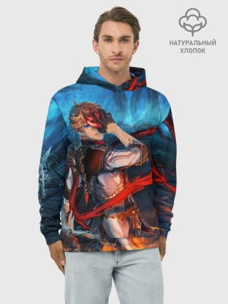 Худи мужской база хлопок / Tartaglia art