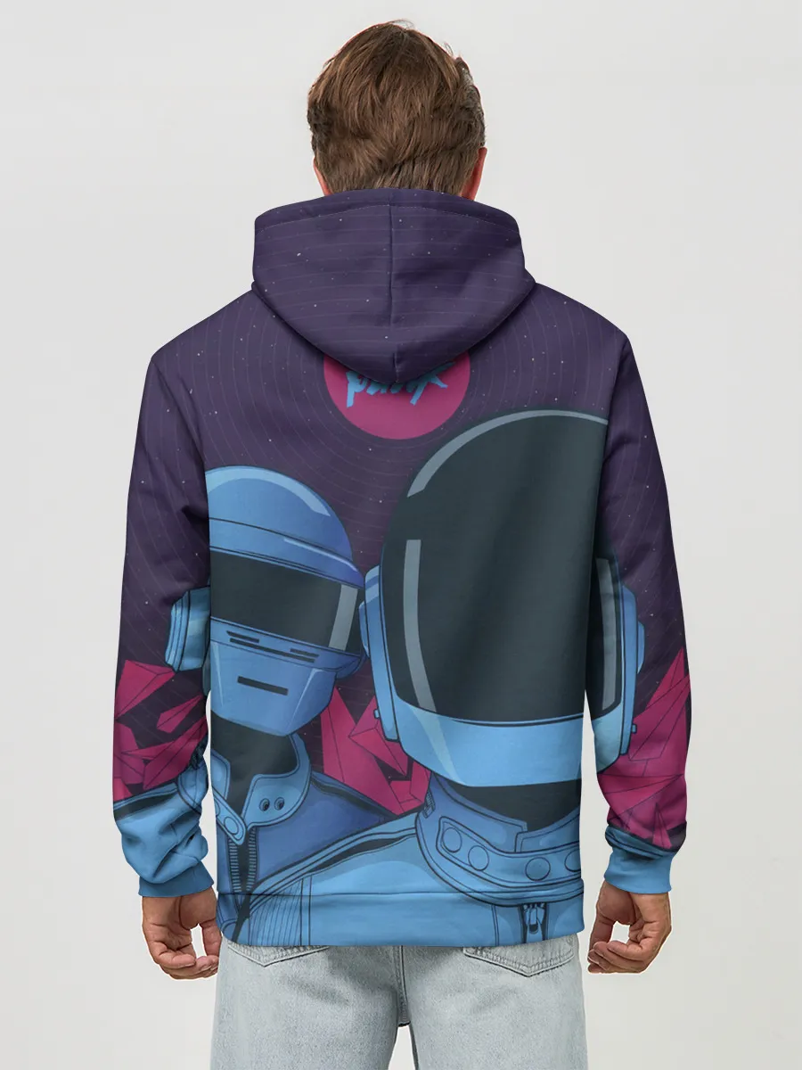 Худи мужской база хлопок / Daft Punk