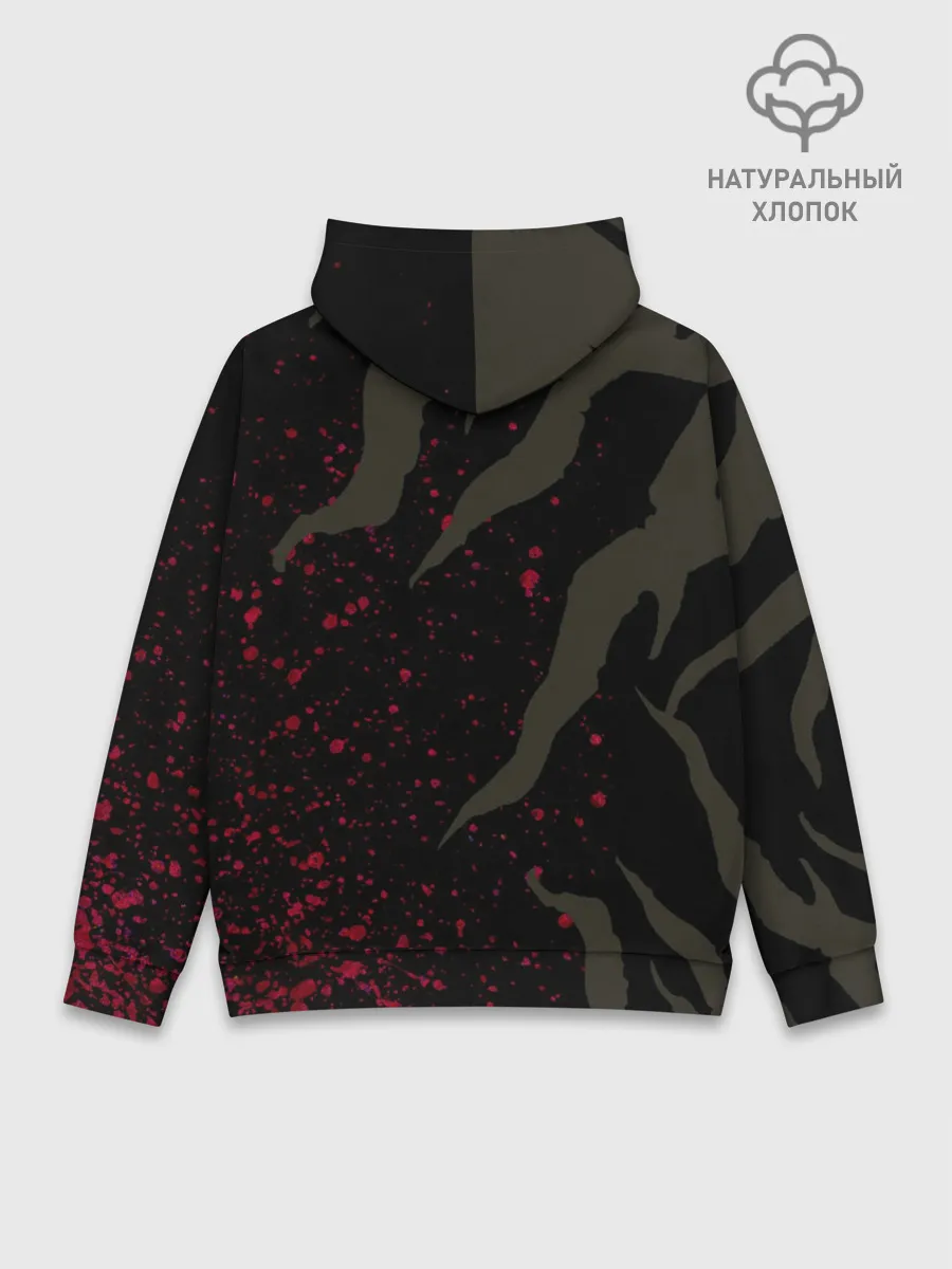 Худи мужской база хлопок / Resident Evil Village Blood