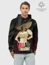 Худи мужской база хлопок / Resident Evil Village Blood